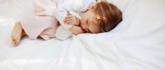 Night tantrums and sleepwalking in children