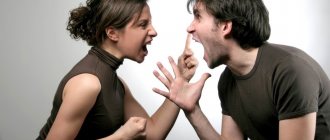 Responsibility for insults between spouses