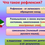 рефлексия в педагогике