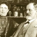 Sigmund Freud and Martha Beirnais